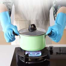 Load image into Gallery viewer, Multipurpose Silicone Scrubber Gloves