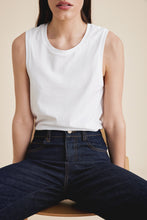 Load image into Gallery viewer, The Muscle Tee in White
