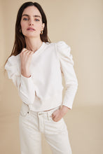 Load image into Gallery viewer, The Just Enough Puff Sweatshirt in Cream
